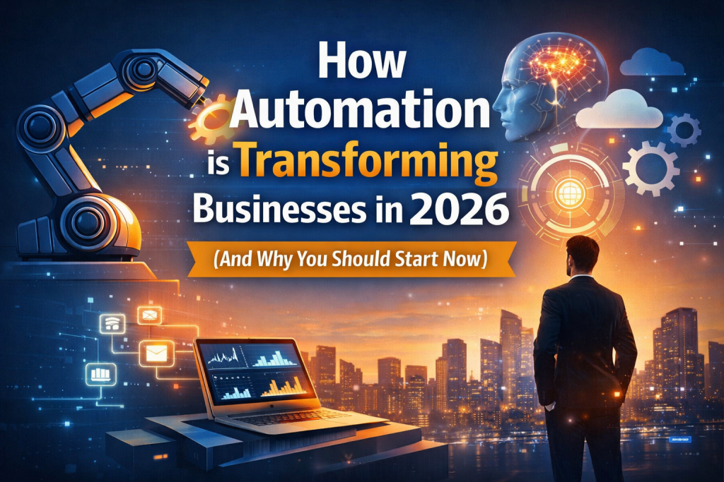 How Automation is Transforming Businesses in 2026 (And Why You Should Start Now)
